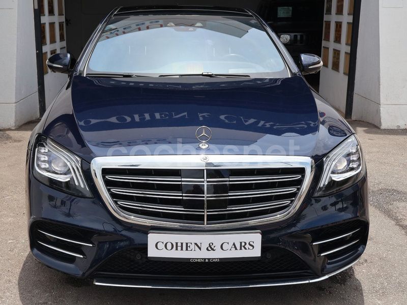 Usado Mercedes S350 286 CV (210 kW) 2018 Azul Berlina