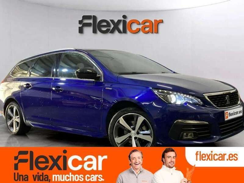 Azul Usado 2019 Peugeot 308 GT-line Familiar | 9990 € (Super precio) - Imagen 1/4