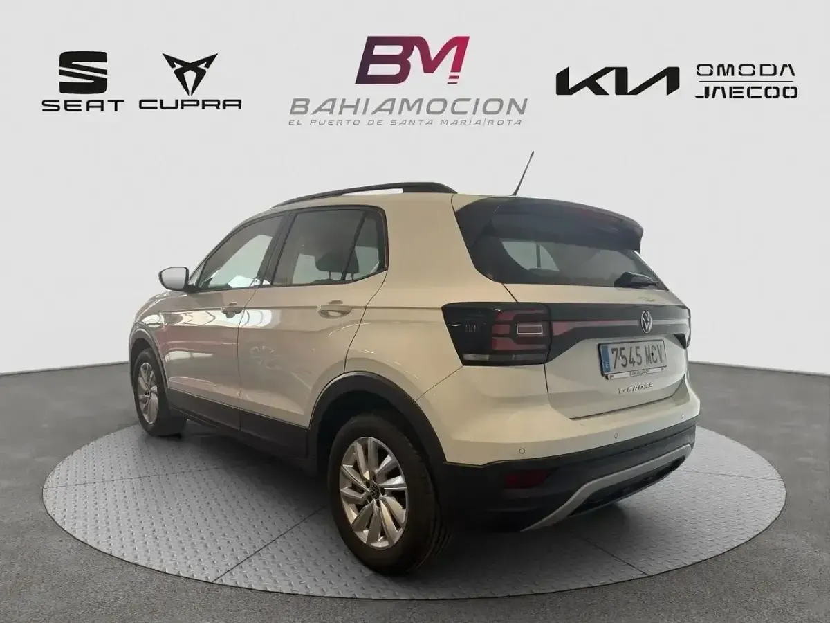 Usado VW T-Cross Advance 95 CV (69 kW) 2022 Blanco SUV
