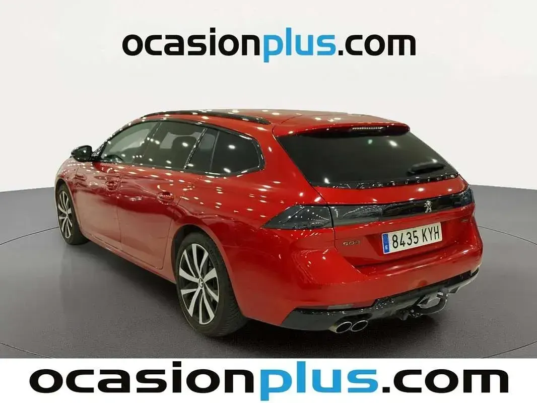Usado Peugeot 508 SW GT-line 180 CV (132 kW) 2019 Rojo Familiar