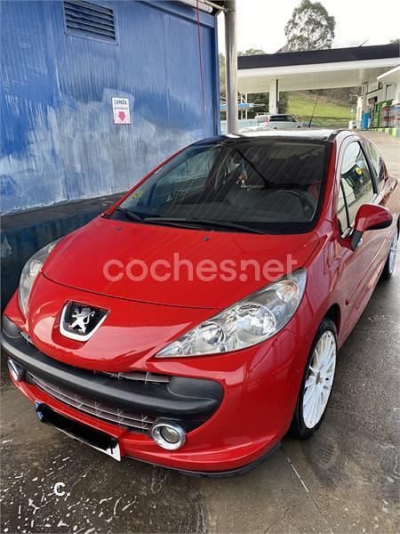 Rojo Usado 2007 Peugeot 207 Berlina | 3200 € (Precio justo) - Imagen 1/4