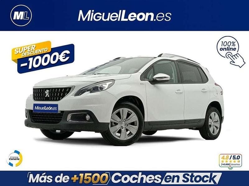 Blanco Usado 2018 Peugeot 2008 Style SUV | 10.985 € (Precio justo) - Imagen 1/3