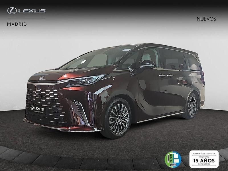 Nuevo Lexus LM350h Luxury Line 250 CV (183 kW) 2025 Rojo Monovolumen