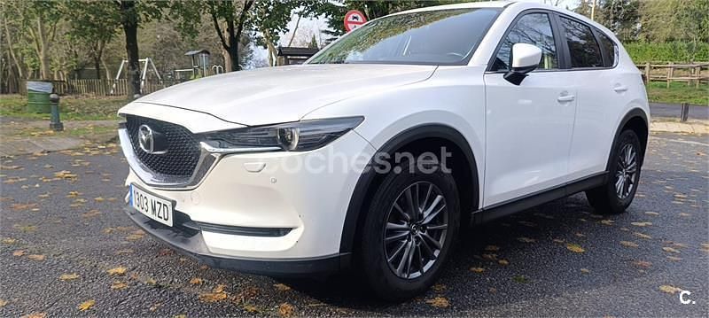 Usado Mazda CX-5 150 CV (110 kW) 2017 Blanco SUV