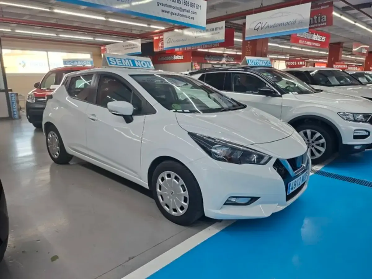 Usado Nissan Micra Acenta 92 CV (67 kW) 2023 Blanco Utilitario