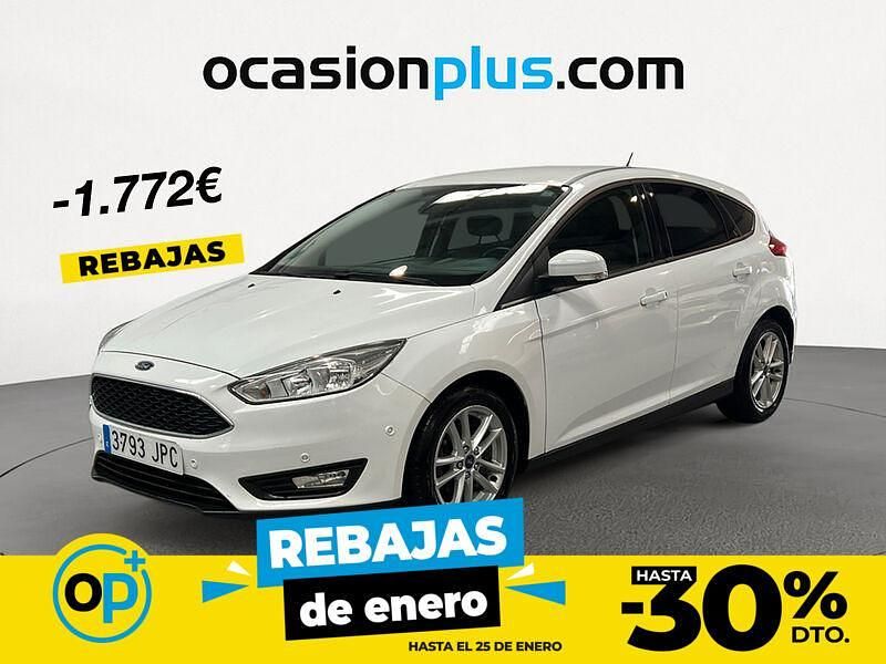 Blanco Usado 2016 Ford Focus Titanium Utilitario | 11.658 € (Precio justo) - Imagen 1/4