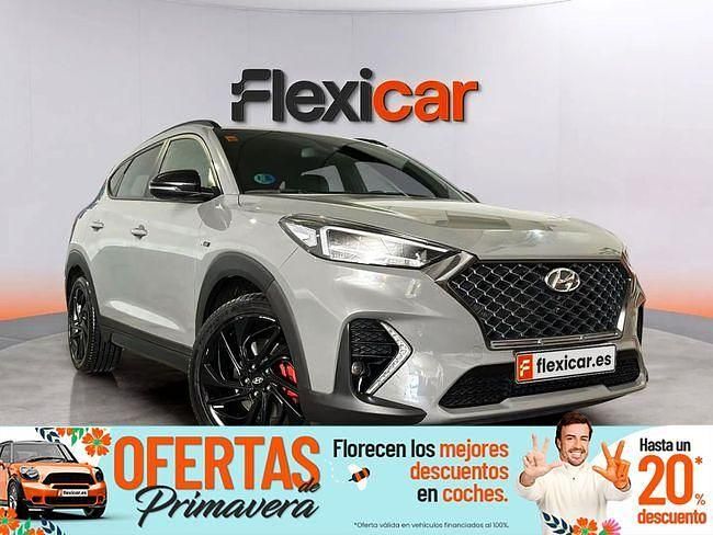 Usado Hyundai Tucson N Line 136 CV (100 kW) 2020 Gris SUV