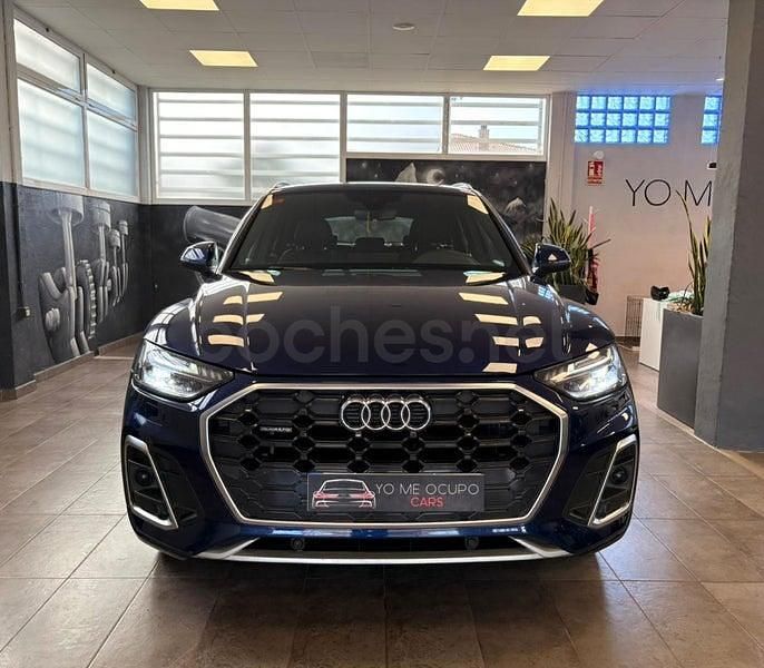 Usado Audi Q5 S-Line 204 CV (150 kW) 2021 Azul SUV