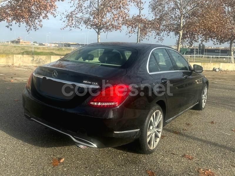 Usado Mercedes C220 Avantgarde 170 CV (125 kW) 2015 Negro Berlina