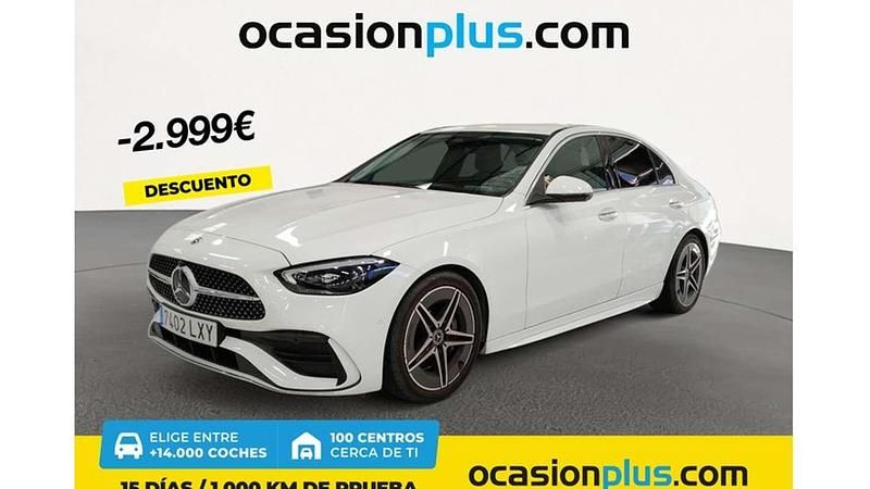 Blanco Usado 2022 Mercedes C220 Berlina | 29.991 € (Super precio) - Imagen 1/4