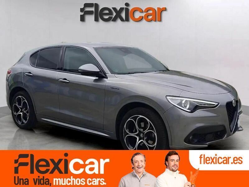 Gris Usado 2020 Alfa Romeo Stelvio Executive SUV | 31.490 € (Precio justo) - Imagen 1/4