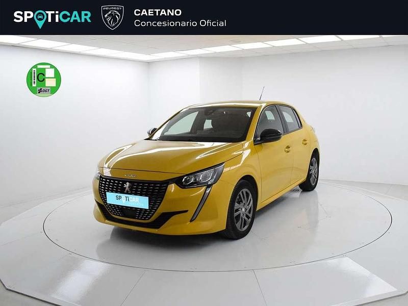 Amarillo Usado 2022 Peugeot 208 Active Utilitario | 12.990 € (Precio justo) - Imagen 1/4