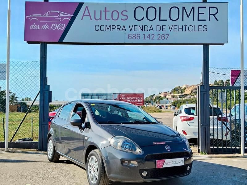 Negro Usado 2015 Fiat Punto Easy Berlina | 6700 € - Imagen 1/4