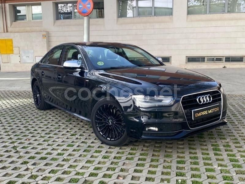 Azul Usado 2014 Audi A4 S-Line Berlina | 14.749 € (Precio justo) - Imagen 1/4