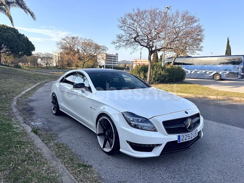 Usado Mercedes CLS63 AMG Shooting Brake AMG 525 CV (386 kW) 2013 Blanco Familiar
