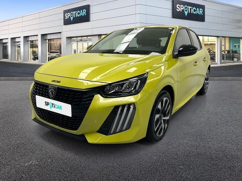 Amarillo Usado 2024 Peugeot 208 Active Utilitario | 15.900 € (Precio justo) - Imagen 1/4
