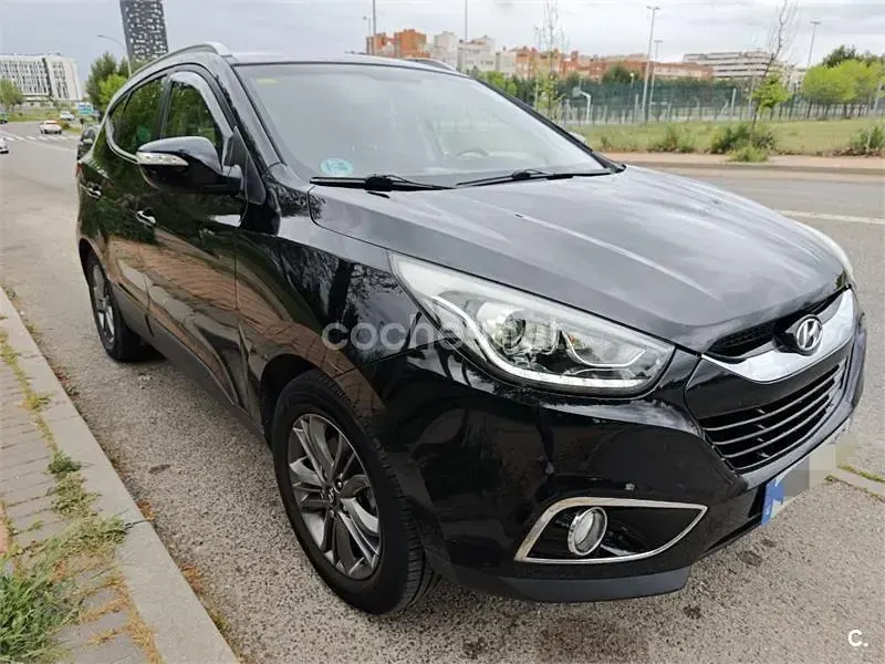 Usado Hyundai ix35 135 CV (99 kW) 2013 Negro SUV