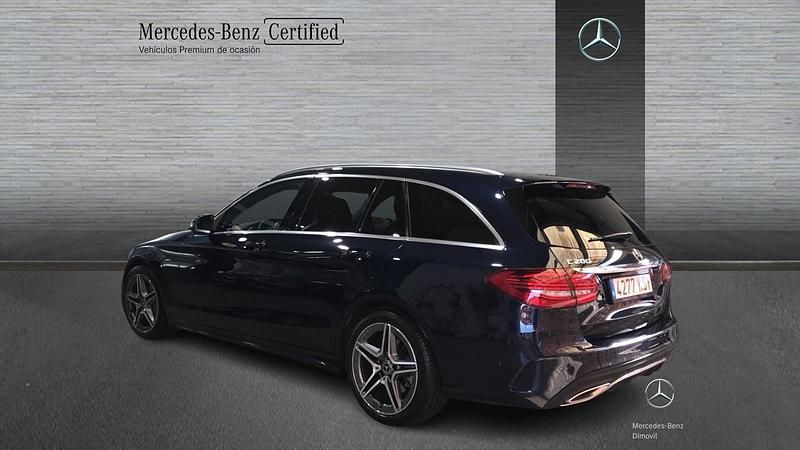 Usado Mercedes C200 Avantgarde 184 CV (135 kW) 2019 Azul cavansita Familiar