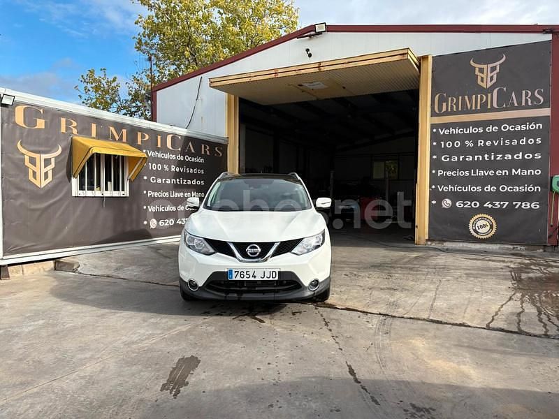 Usado Nissan Qashqai N-TEC 130 CV (95 kW) 2015 Blanco SUV