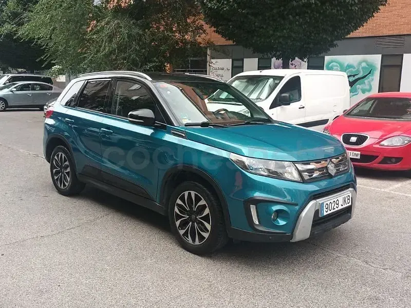 Usado Suzuki Vitara 120 CV (88 kW) 2015 Azul SUV