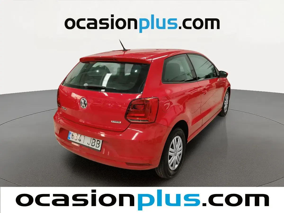 Usado VW Polo Edition 60 CV (44 kW) 2014 Rojo Utilitario