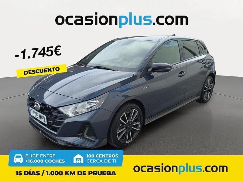 Gris Usado 2023 Hyundai i20 N Line Berlina | 19.200 € (Precio justo) - Imagen 1/4