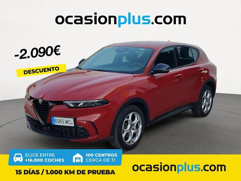 Rojo Usado 2022 Alfa Romeo Tonale Sprint SUV | 23.000 € (Precio justo) - Imagen 1/4