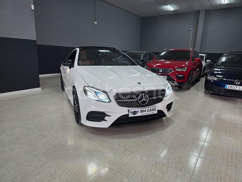 Usado Mercedes E220 194 CV (142 kW) 2019 Blanco Coupe