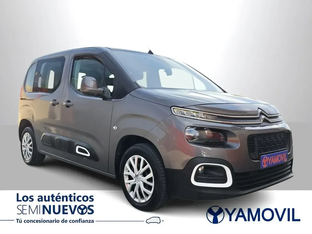 Usado Citroën e-Berlingo Feel 110 CV (80 kW) 2019 Gris Familiar