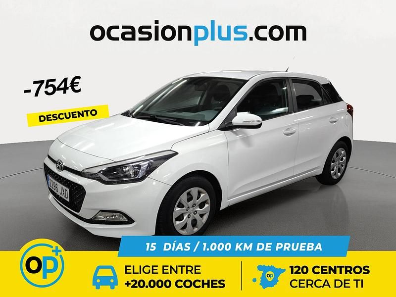Gris Usado 2017 Hyundai i20 | 9390 € (Buen precio) - Imagen 1/4