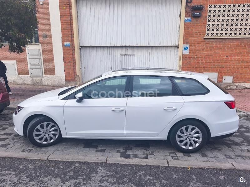 Usado Seat Leon ST Style 150 HP (110 kW) 2015 Branco Carrinha
