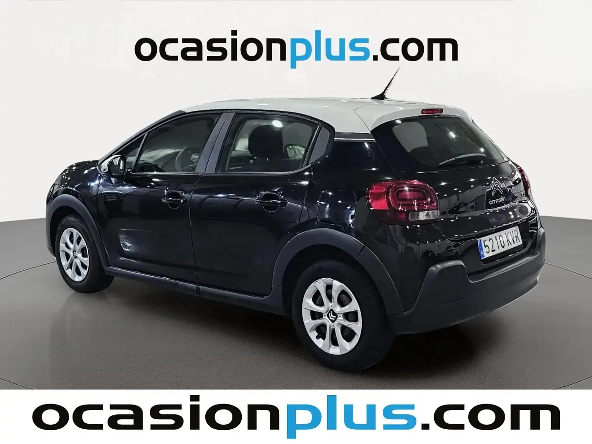Usado Citroën C3 Feel 82 CV (60 kW) 2019 Negro Utilitario