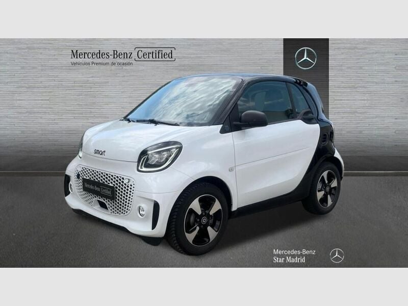 Negro Usado 2024 Smart ForTwo Electric Drive Passion Coupe | 17.990 € (Buen precio) - Imagen 1/4