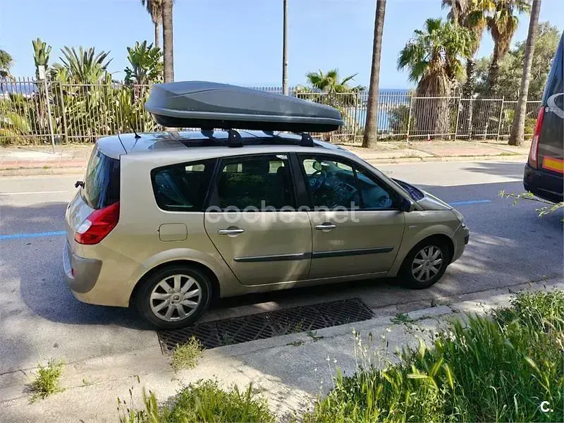 Brugt Renault Grand Scénic II Dynamique 130 HK (95 kW) 2007 Beige MPV