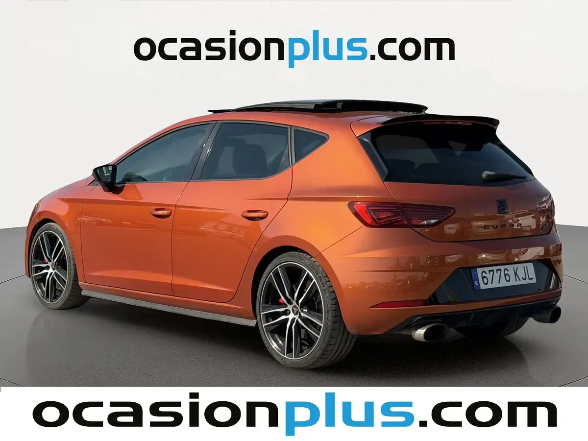 Usado Seat Leon CUPRA 300 CV (220 kW) 2018 Naranja Utilitario