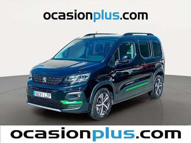 Usado Peugeot Rifter GT 131 CV (96 kW) 2022 Negro Monovolumen