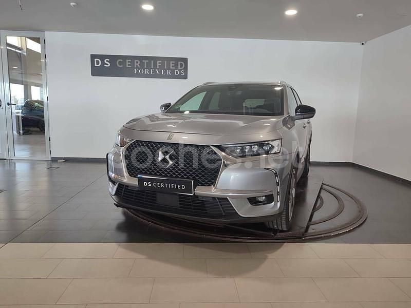 Gris / plata Usado 2019 DS Automobiles DS7 Crossback So Chic SUV | 25.400 € (Caro) - Imagen 1/4