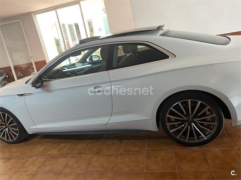 Usado Audi A5 S-Line 190 CV (139 kW) 2017 Blanco Coupe