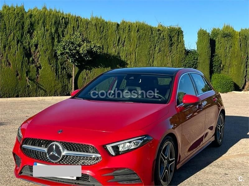 Rojo Usado 2019 Mercedes A180 Berlina | 22.100 € (Precio justo) - Imagen 1/4
