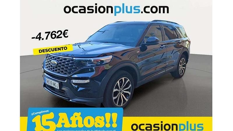 Blanco Usado 2023 Ford Explorer ST-Line SUV | 47.628 € (Super precio) - Imagen 1/4