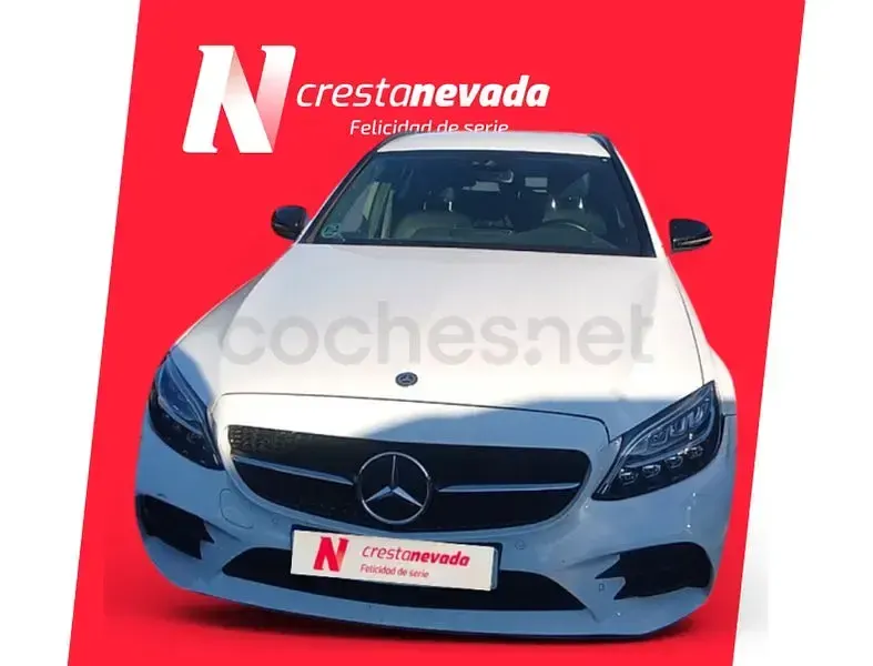 Usado Mercedes C220 194 CV (142 kW) 2021 Blanco Familiar