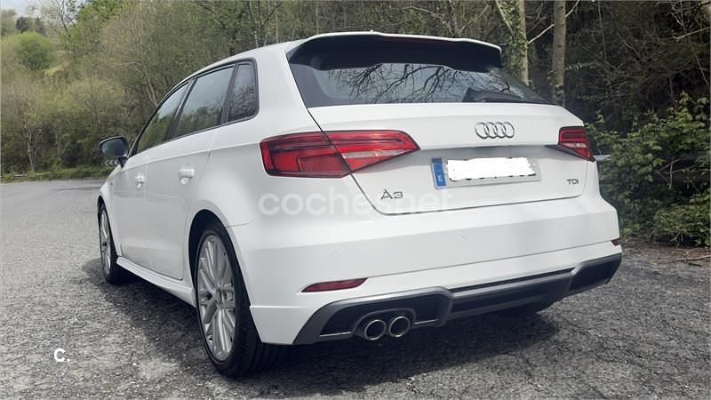 Usado Audi A3 S-Line 150 CV (110 kW) 2016 Blanco Berlina