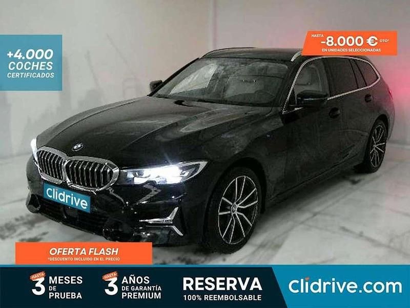 Usado BMW 320 190 CV (139 kW) 2021 Negro Familiar