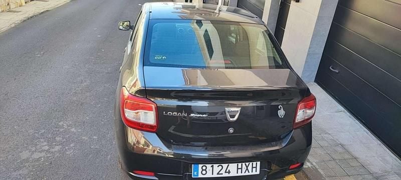 Usado Dacia Logan Ambiance 75 CV (55 kW) 2014 Negro Utilitario
