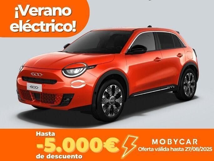 Rojo Usado 2023 Fiat 600E La Prima | 22.995 € (Super precio) - Imagen 1/4