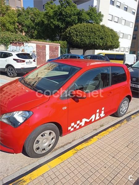Rojo Usado 2013 Seat Mii Reference Utilitario | 5300 € (Precio justo) - Imagen 1/4