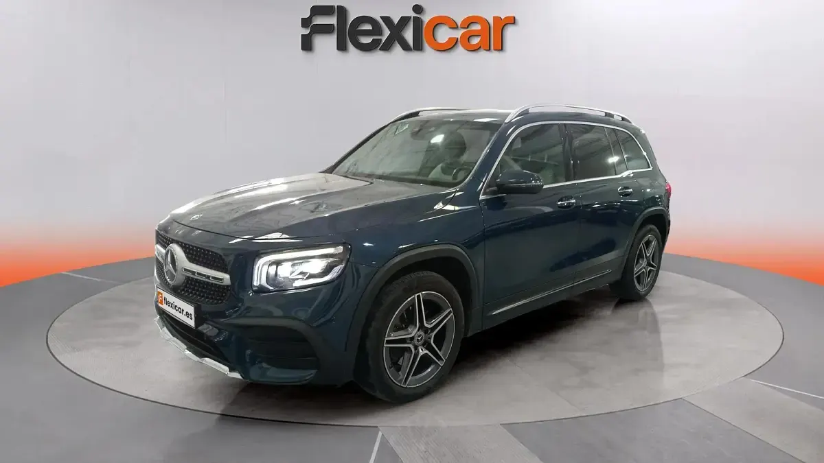 Usado Mercedes GLB200 150 CV (110 kW) 2021 Azul SUV