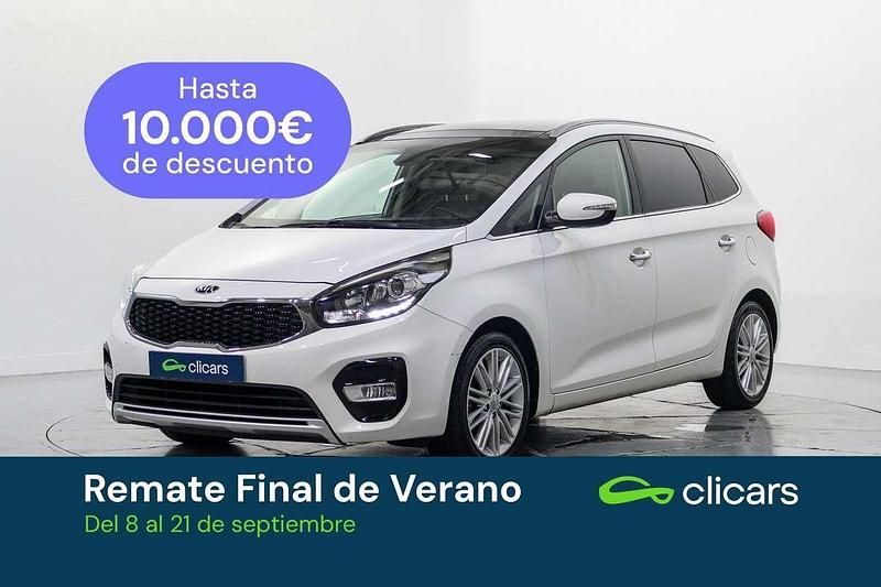 Blanco Usado 2017 Kia Carens Monovolumen | 12.990 € (Precio justo) - Imagen 1/4