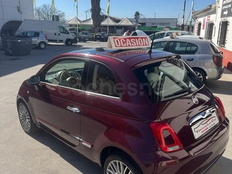 Usado Fiat 500 Pop 69 CV (50 kW) 2016 Granate Berlina