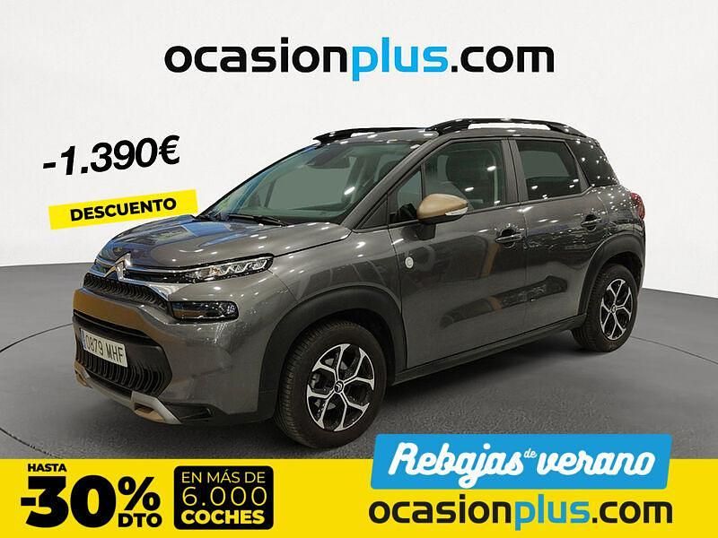 Gris Usado 2023 Citroën C3 Aircross SUV | 15.290 € (Precio justo) - Imagen 1/4